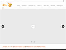 Tablet Screenshot of kielertafel.de